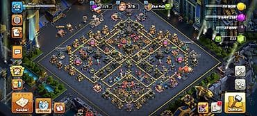 rus dili muellimesi: Clash of Clans hesabı – yüksək səviyyəli əsas kənd + tikinti bazası - — 1