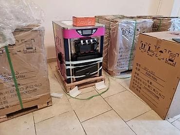 Restoran, kafe avadanlığı: Dondurma aparatı Ice cream machine BJ218S 18-20L/H 3 Rəngli Masaüstü — 5