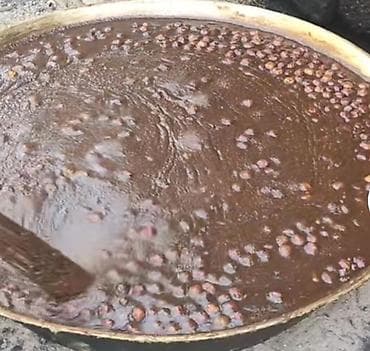 qoz lepesi: 🌱 Evdə hazırlanmış təbii SƏMƏNİ HALVASI 🍯 100% ev resepti – qatqısız — 2