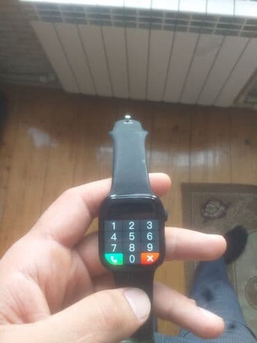 sirqa sekilleri: İşlənmiş, Smart saat, Apple, rəng - Qara — 19