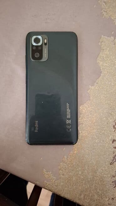 cat ekran: Redmi Note 10S, 128 GB, rəng - Boz, Barmaq izi — 2