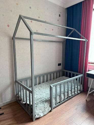 usag ucun: Sebiwbaki Montessori kravat 190/80 di Matrasi daxildi 150man satilir — 1