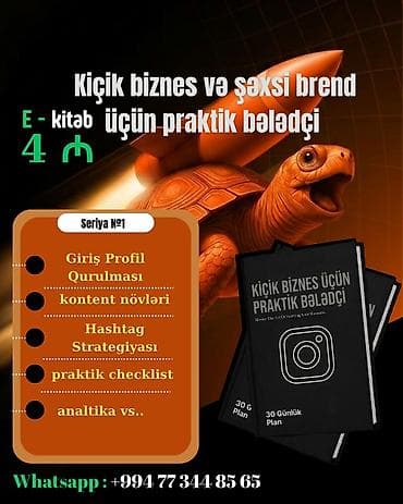 Məhsul: “Kiçik biznes və şəxsi brend üçün praktiki bələdçi” E‑kitab lalafo.az -da Məhsul: “Kiçik biznes və şəxsi brend üçün praktiki bələdçi” E‑kitab