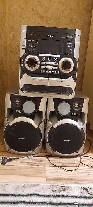 airpords pro: Philips FWM355 mini hi-fi sistemi - 3 CD-lik dəyişdirici — 1