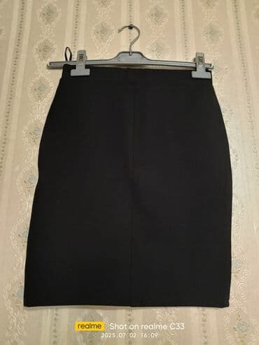 Plaşlar: Qadın ətəkləri – 3 modellik dəst 1) Cins ətək - Tünd mavi denim - — 2