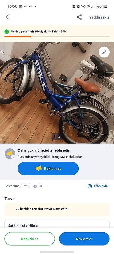volta vsx: Biri 40 az təcili satılır — 1