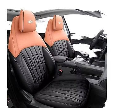 Su nəqliyyatı: Changan A05 avtomobili üçün tünd yaşıl rəngdə stilizə olunmuş oturacaq — 3