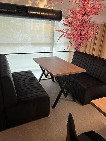 usdular: Kafe/restoran üçün masa - Dizayn: Müasir minimal üslub, “X” formalı — 2