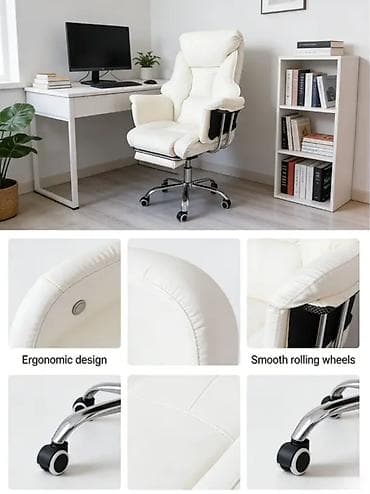 stalak za laptop: Yeni, Təkərli, Qolları tənzimlənmir, Süni dəri — 3