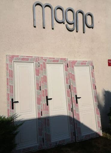 plastik qapılar: Yeni Plastik qapı Zamok və çərçivə ilə, Zəmanətli, Pulsuz quraşdırma, Pulsuz çatdırılma, Rayonlara çatdırılma — 25