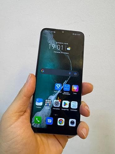 baki telefon: Honor X6, 64 GB, rəng - Gümüşü, Barmaq izi — 2