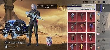 pubg akkauntlari: PUBG Mobile hesabı – zəngin kosmetiklər və inventar - Səviyyə: Kol — 3