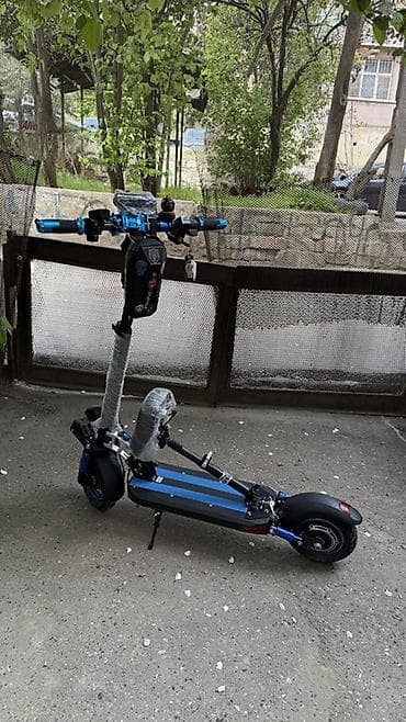 samakat islenmis: Yeni Elektrik samokat 10", 751 - 1000 Vt, > 45 km/s, Ünvandan götürmə — 3