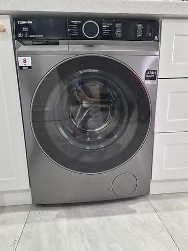 Видеоигры и приставки: Toshiba önyükləməli paltaryuyan maşın – 8 kq. Təzədən seçilmir. - — 2