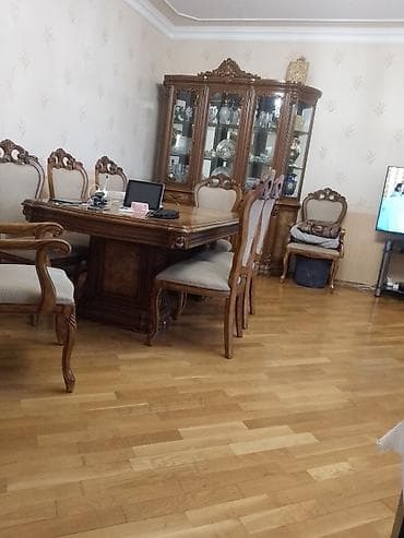 Qonaq otağı üçün, Açılan, Dördbucaq masa, 6 stul lalafo.az -da Qonaq otağı üçün, Açılan, Dördbucaq masa, 6 stul