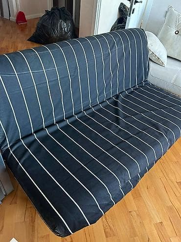 İKEA divan krovat 160x200 televizor alti tumba ve televizor Fisher