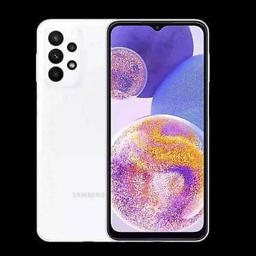 телевизор samsung: Samsung Galaxy A23, 64 ГБ, цвет - Серый, Отпечаток пальца — 1