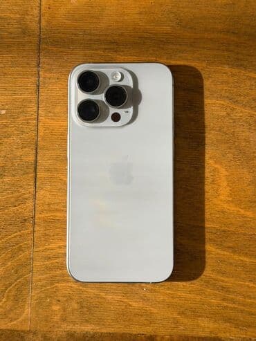 iphone 15 satılır: IPhone 15 Pro, 256 GB, Gümüşü, Simsiz şarj — 2