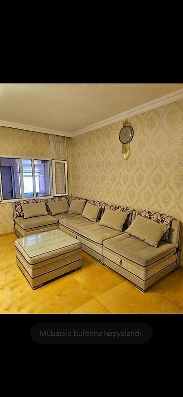 Künc divan, Qonaq otağı üçün, Açılmayan
