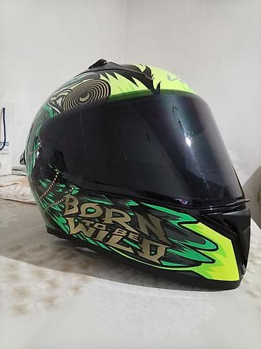 80cc motor: Vega tam üzlü motosiklet dəbilqəsi - Model: Vega, tam üzlü — 2