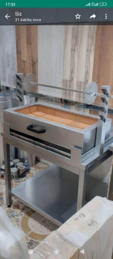 Restoran manqalları: Köz döner manqalları və havalandırma sistemlərinin, nərj masalarının — 4