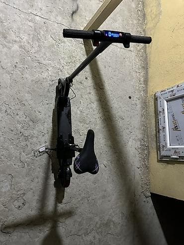 Hər şey işləkdi təcili satlır Elektrik skuteri – oturacaqlı, qara — 3