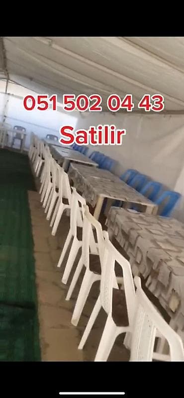 Mərasim üçün çadır satılır orta dərəcədə veziyyeti var heç avadanliq