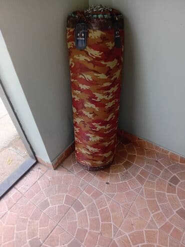 Nərdlər: Boks üçün asılqan zərbə kisəsi - Rəng/naxış: kamuflyaj dizaynı - — 1