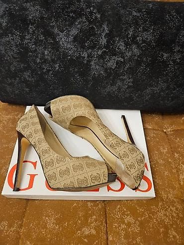 platforma: GUESS qadın ayaqqabısı – klassik peep-toe stilettolar - Brend: GUESS — 2