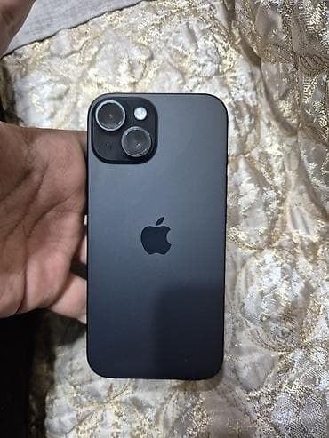 Elektronika: IPhone 15, 128 GB, Qara, Face ID — 2
