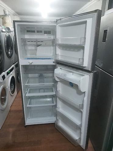 qaz 4 goz: İşlənmiş 2 qapılı LG Soyuducu Satılır, rəng - Boz, Təkərli — 3