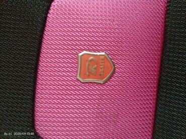 İdman qidaları: Səyahət çamadanı – yumşaq korpuslu, 4 təkərli, qara‑çəhrayı dizayn — 7