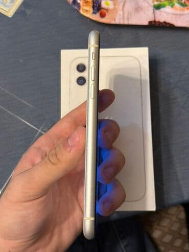 11 kabro: IPhone 11, 128 GB, Ağ, Face ID — 3