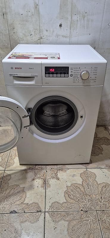 Paltaryuyan maşın Bosch, 6 kq, İşlənmiş, Avtomat, Qurutma var, Ödənişli çatdırılma — 2
