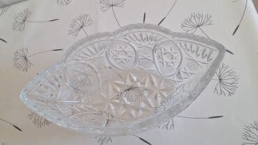 Opel: Kəpək naxışlı kəsmə şüşə dəst Tom xrustal - Material: qalın kəsmə — 2