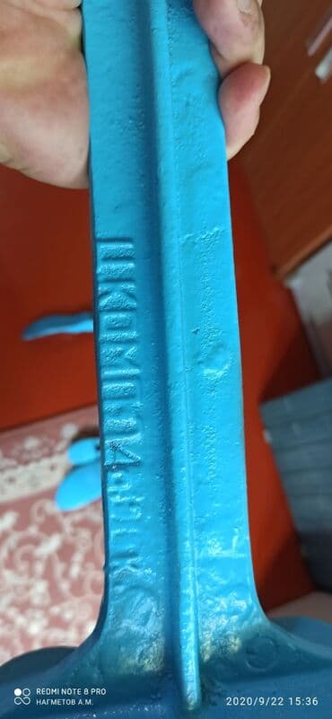 Kassa avadanlığı: Чугунная ножка новая. Можно менять колодки мужской женский и — 5