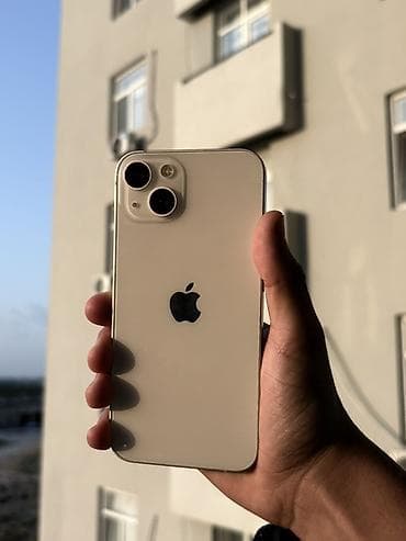 ayfon kreditle: IPhone 13, Ağ, Simsiz şarj — 1