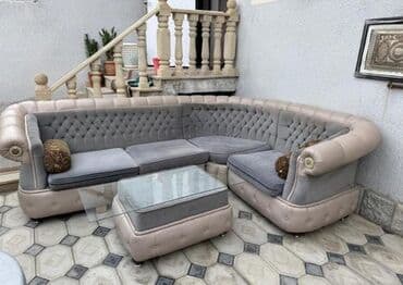 Künc divan, İşlənmiş