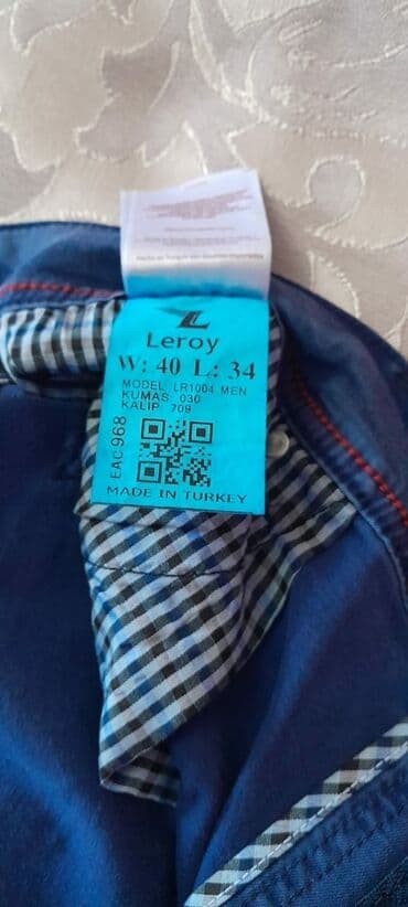 qaqa şalvarı: Salam.Təmiz Türkiyə malıdır.Gətizdirdim yekə oldu.Keyfiyyəti əladır.W — 4