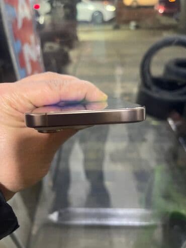 iphone 12 pro islenmis: IPhone 16 Pro, 128 GB, Desert Titanium, Simsiz şarj, Face ID, Sənədlərlə — 5