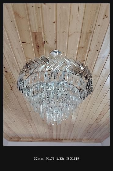 lyüstr: Çılçıraq, 10 və daha çox lampa, Metal — 4