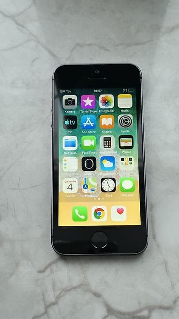 tap az pitiminutka: IPhone 5s, Gümüşü, Barmaq izi — 1