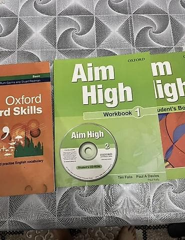 bravo student school: Aim High 1 + Oxford Word Skills tədris dəsti Yenidi istifade olunmayib — 2