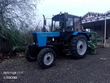 dört teker motor: Belarus 821 traktor - Model: Belarus 821 (МТЗ-82.1) - Rəng: mavi/qara — 1