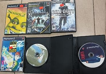 plays: Playstation2 diskler oyun diski ps2 az işlənmiş hamsı işlək vəzyətdədi — 5