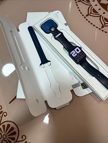 ps5 diskleri: Smart saat, Apple, Sensor ekran, rəng - Mavi — 2
