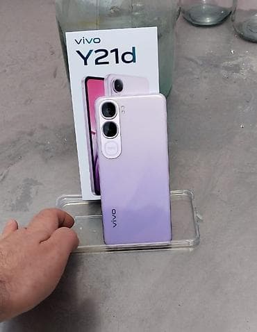 ipod nano 7: Vivo Y21, 256 GB, rəng - Çəhrayı, Barmaq izi, Face ID — 1