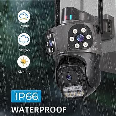 12MP Xarici Ağıllı Təhlükəsizlik Kamerası – IP66 suya davamlı - 12MP lalafo.az -da 12MP Xarici Ağıllı Təhlükəsizlik Kamerası – IP66 suya davamlı - 12MP