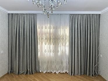 Yeni, Pərdə, rəng - Gümüşü, Ödənişli çatdırılma