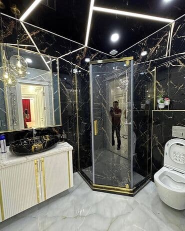 hamam tuşu: Yeni Üstü açıq kabina, Künc üçün, Pulsuz çatdırılma — 9